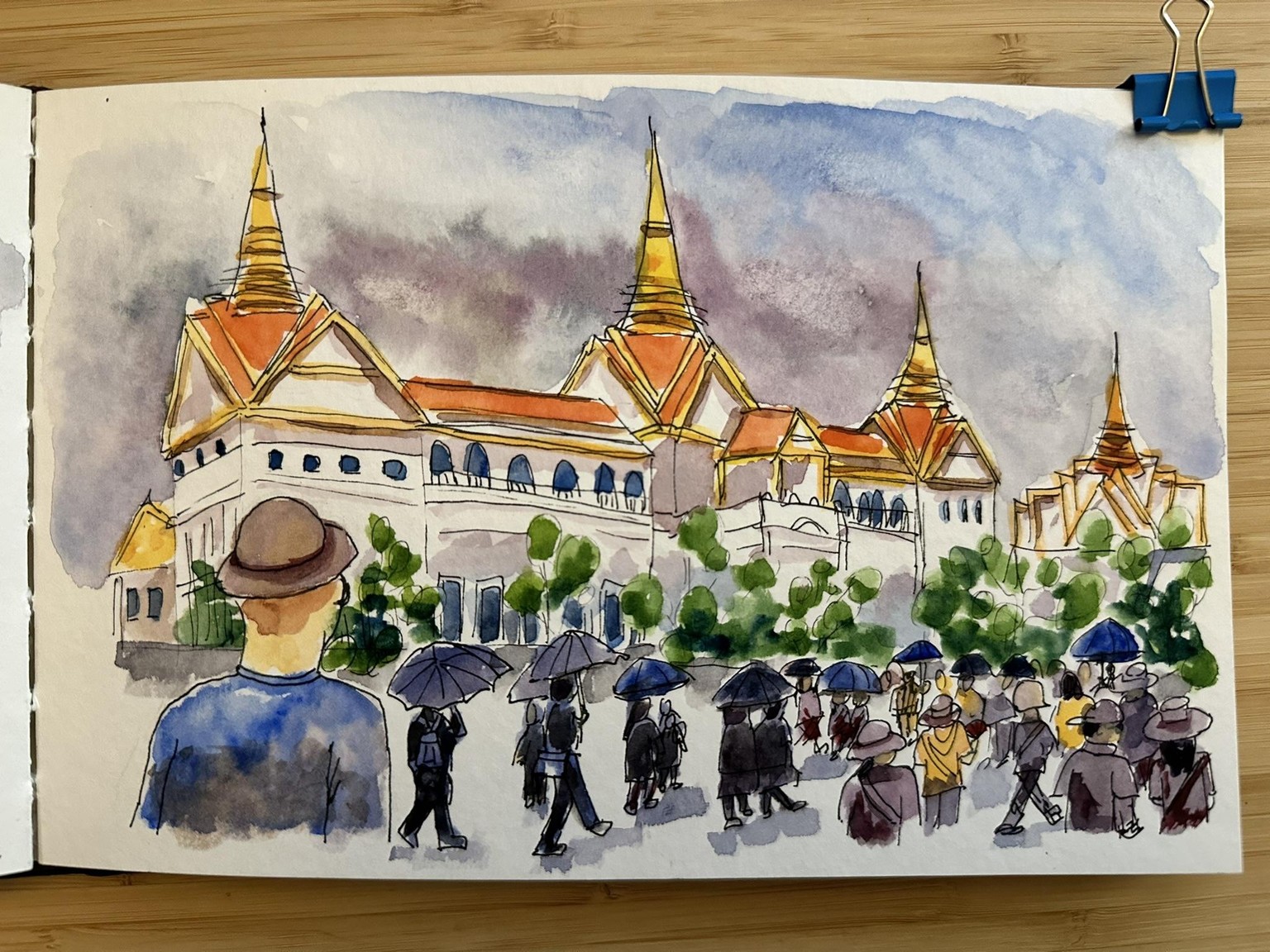 Sketching scenes in Bangkok - image 2 - student project
