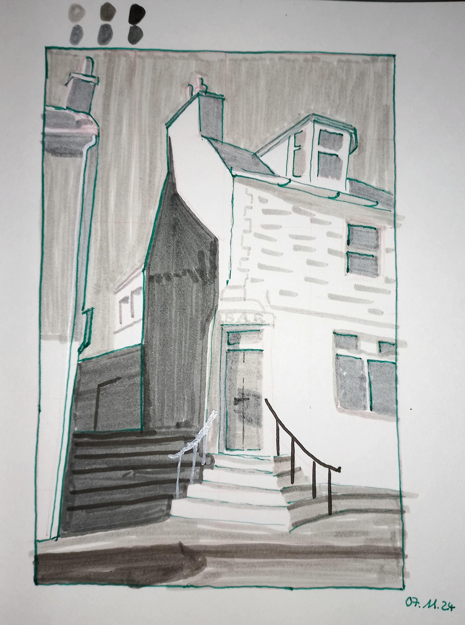 grayscale study - image 1 - student project