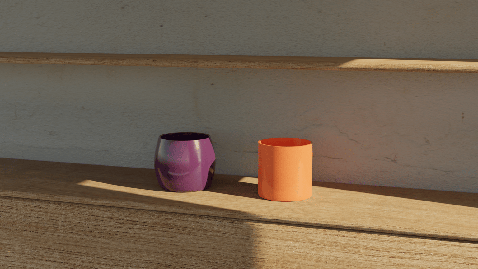 2 Cups on a Board - image 1 - student project