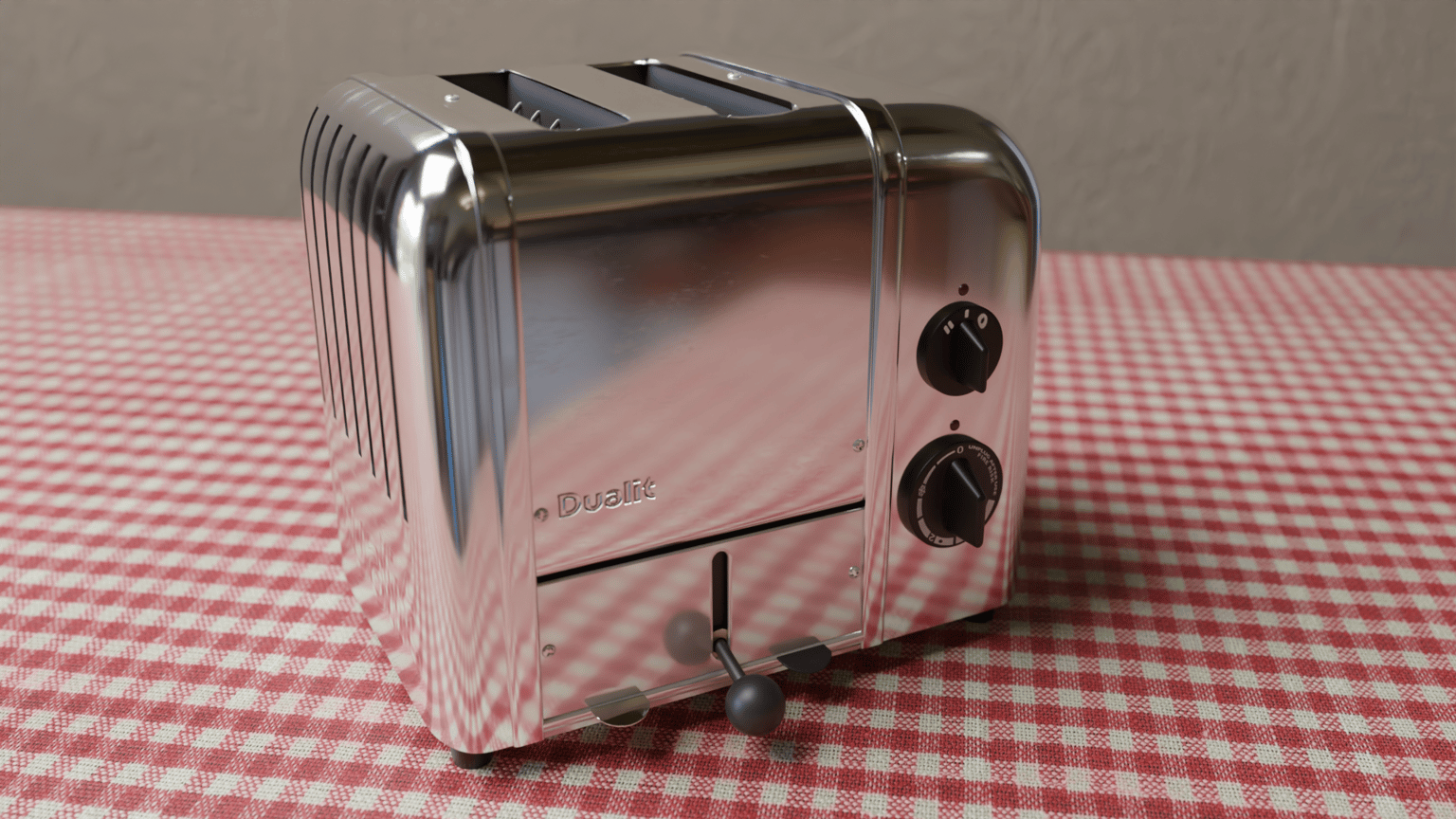Toaster Modeling, Texturing, and Lighting - image 1 - student project