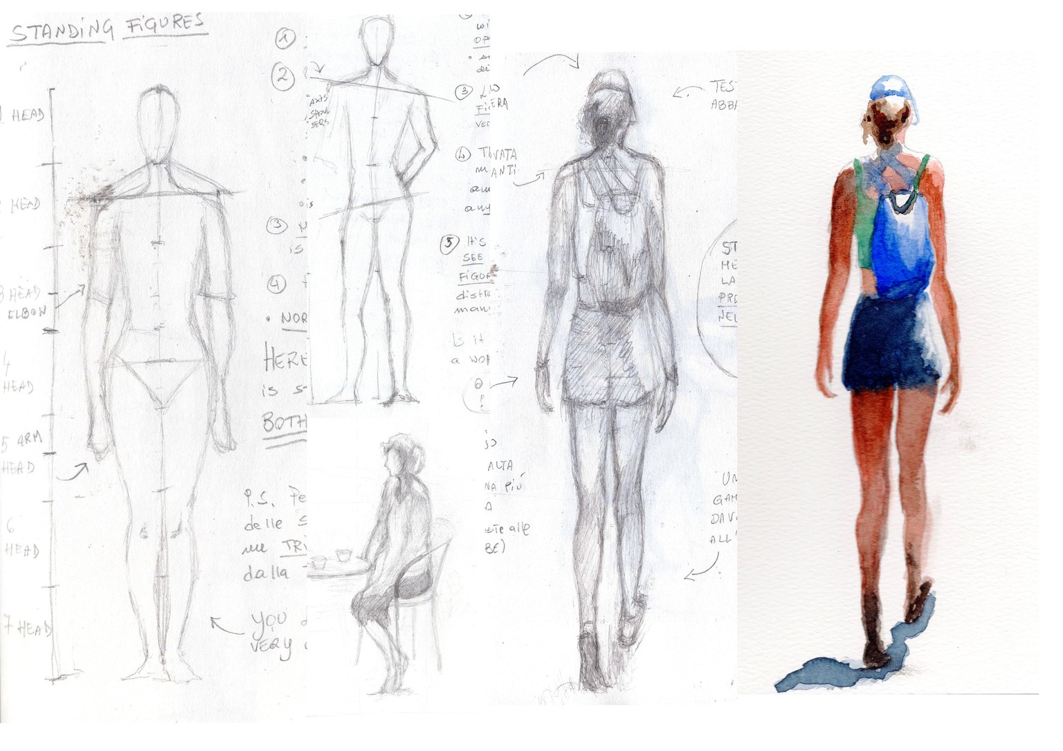 Girl walking in a Park! - image 1 - student project