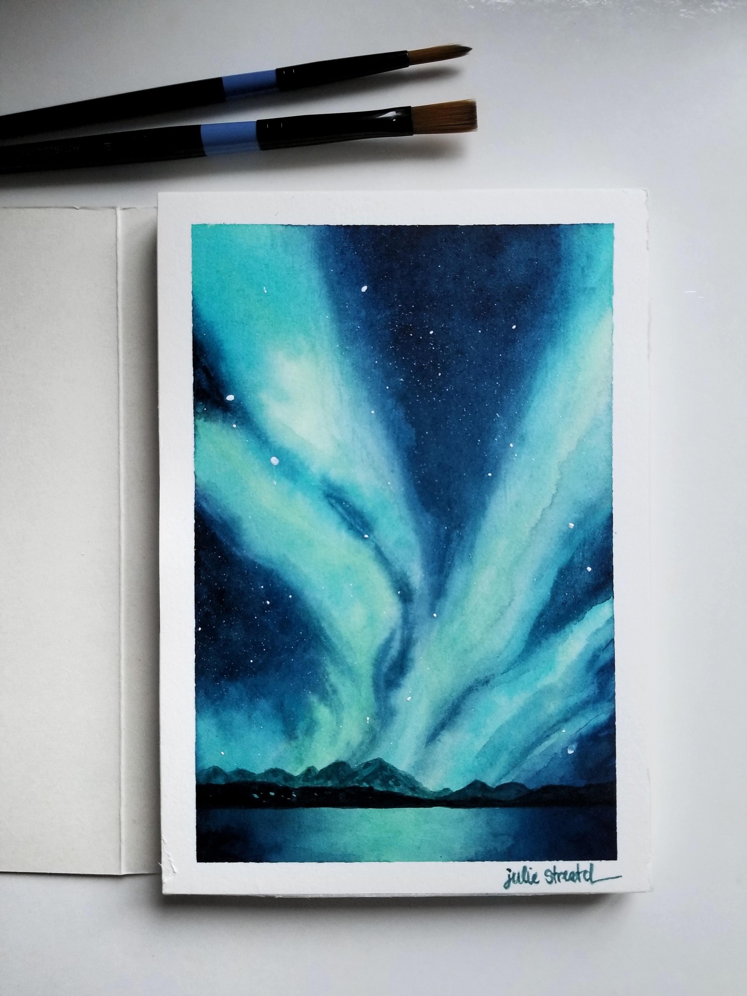 Watercolor Night Lights ! - image 1 - student project