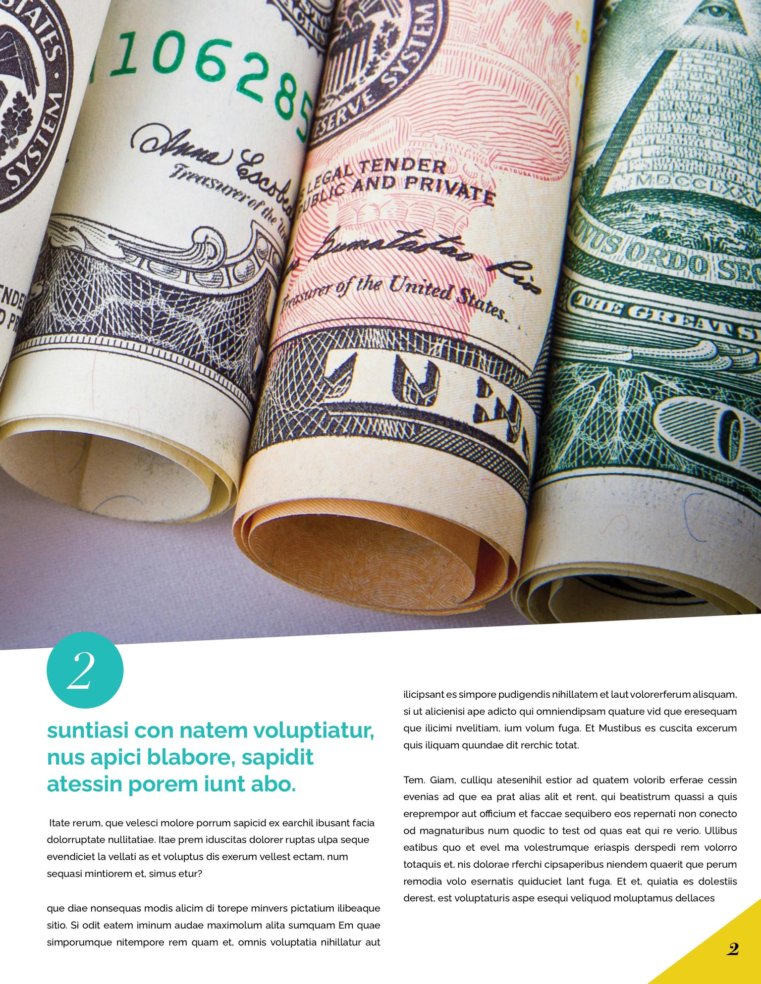 design magazine for wealth building - image 5 - student project