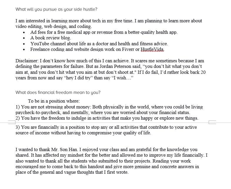 Core Four of Personal Finance - image 3 - student project