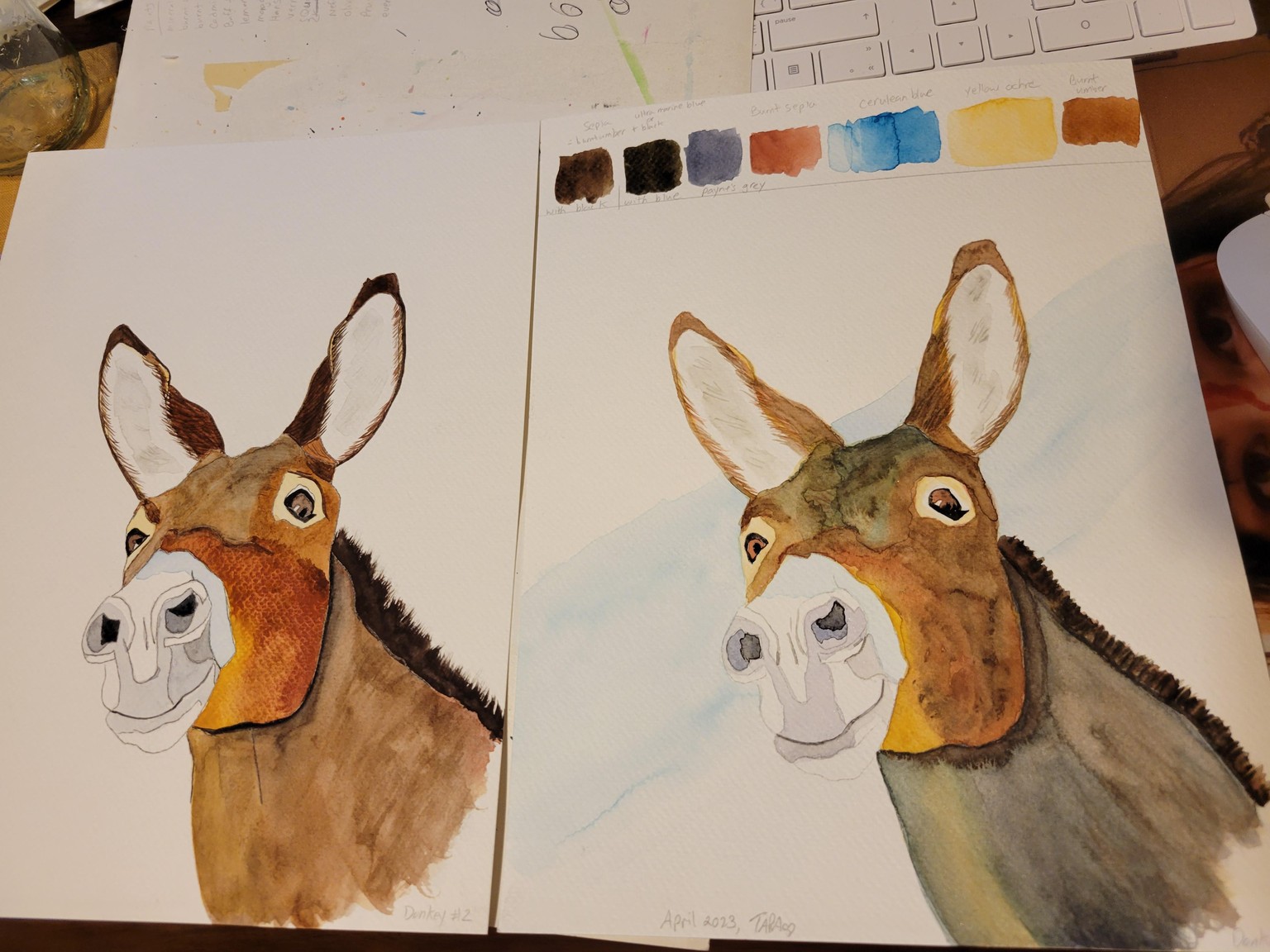 donkey #1 and #2 - image 1 - student project