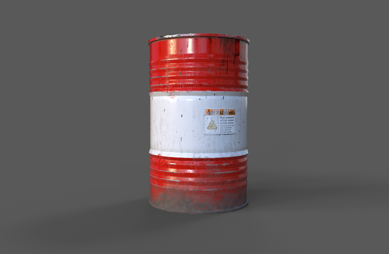Metal Barrel - image 1 - student project