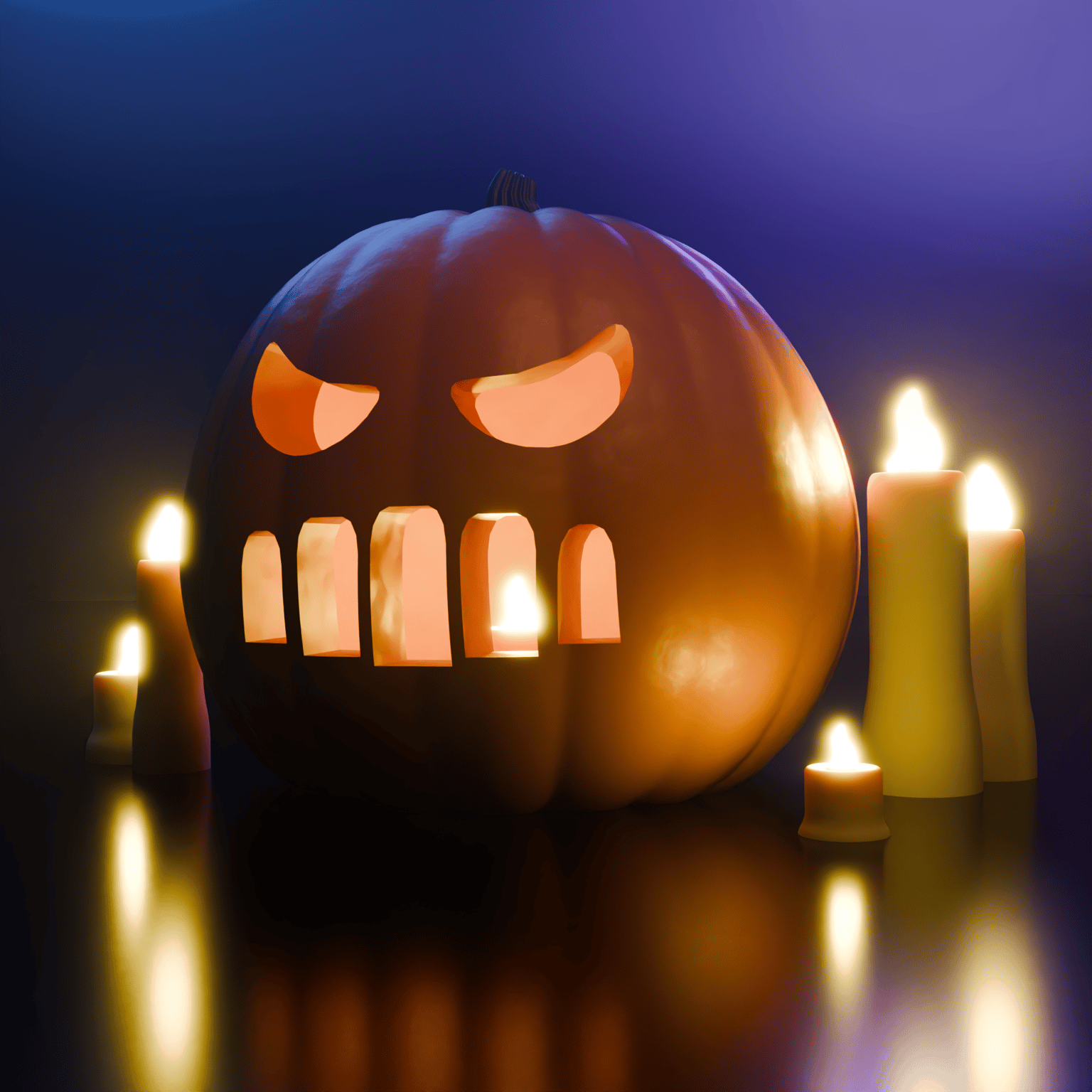 Jack-O-Lantern (My Version) - image 1 - student project