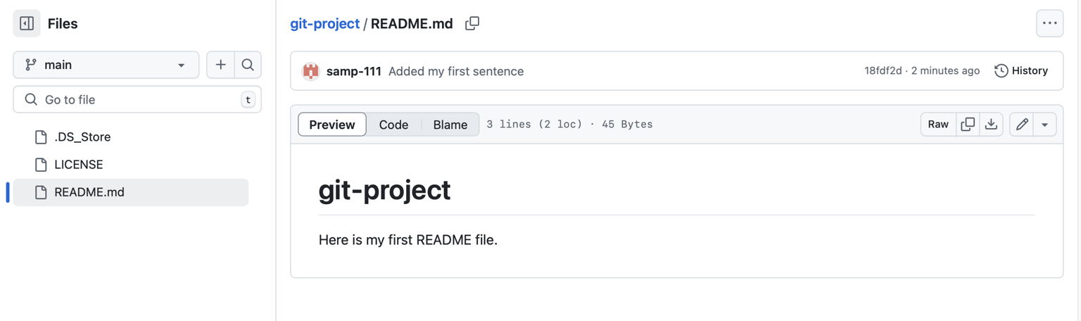 First Github Repo - image 1 - student project