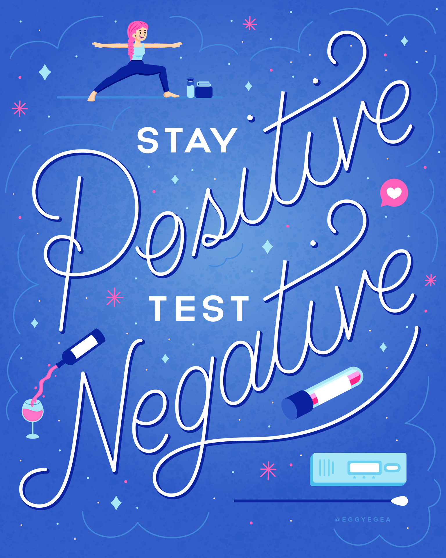 Stay Positive Test Negative - image 1 - student project