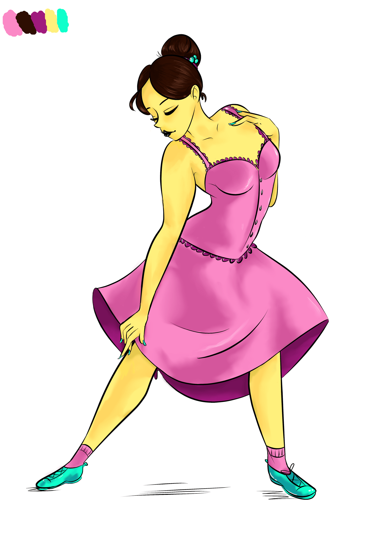 Coloring an Illustration - image 1 - student project