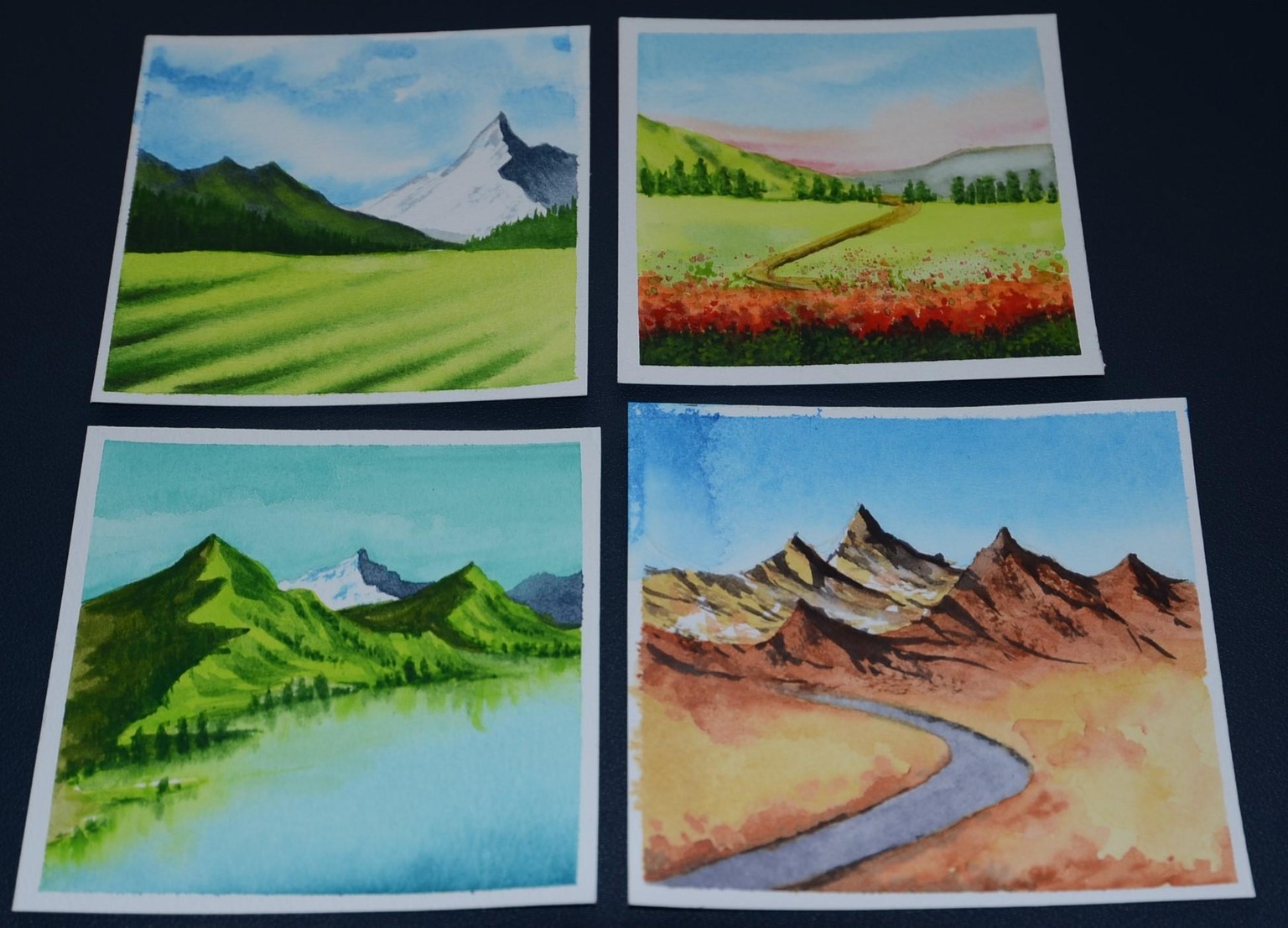 Watercolour Landscapes - A masterclass with Zaneena Nabeel - image 1 - student project