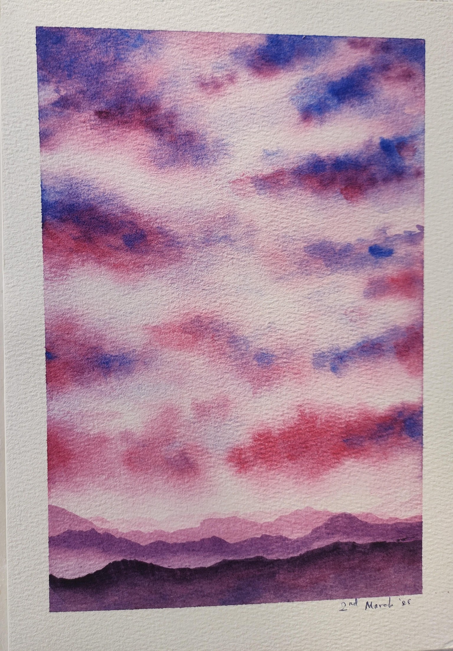 Effortless watercolour blends-a class with Elina Zhelyazkova - image 1 - student project
