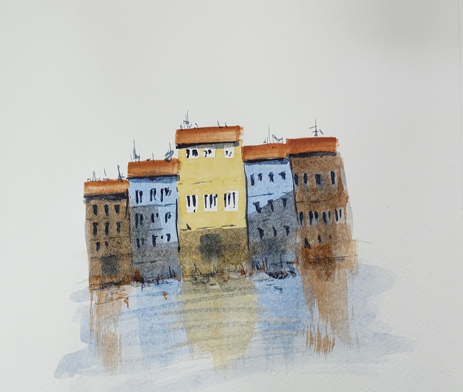 Loose watercolour - A class with Nadine Dudek - image 1 - student project