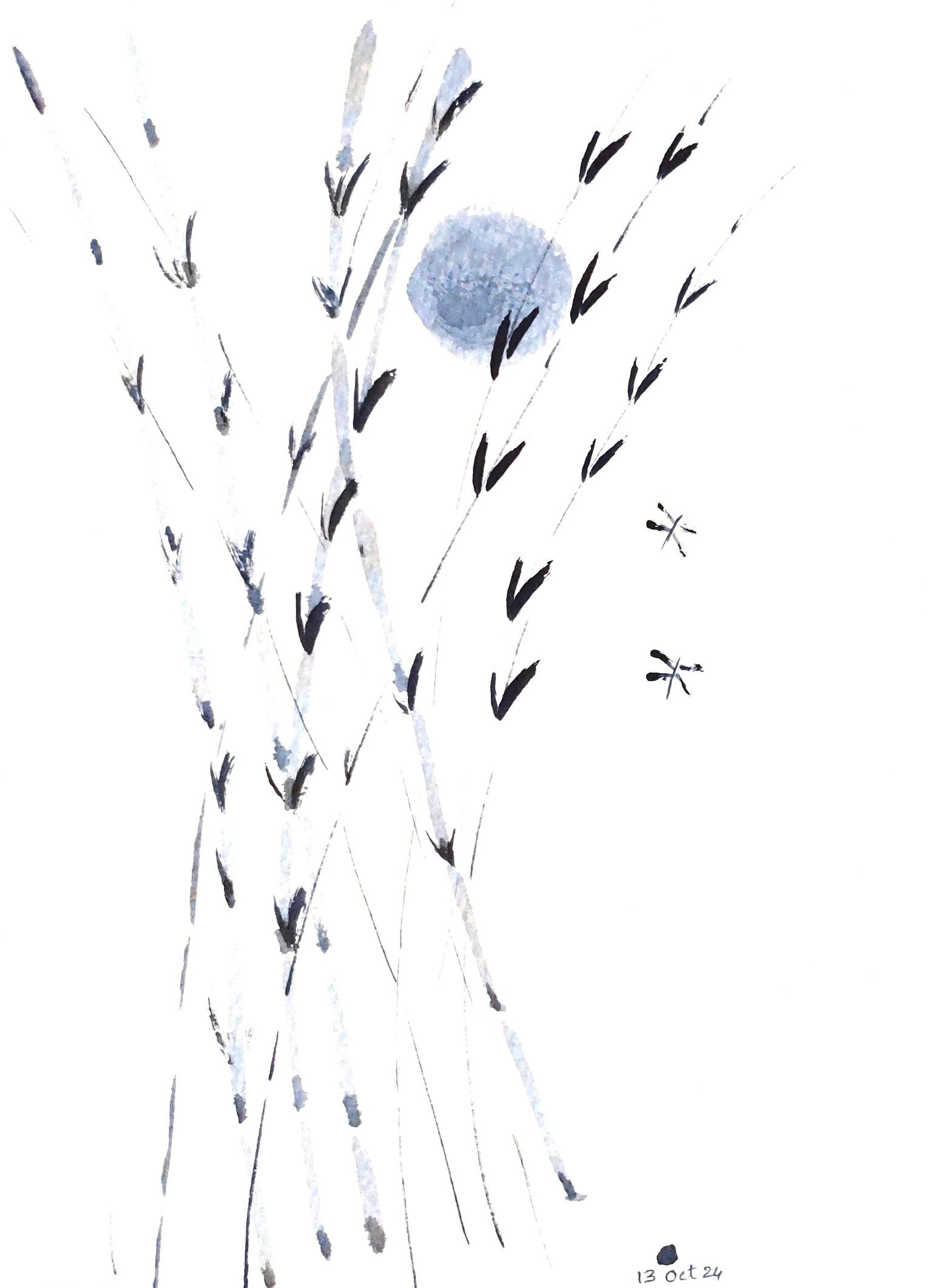 Watercolour brushwork - a relaxing class with Nadine Dudek - image 4 - student project