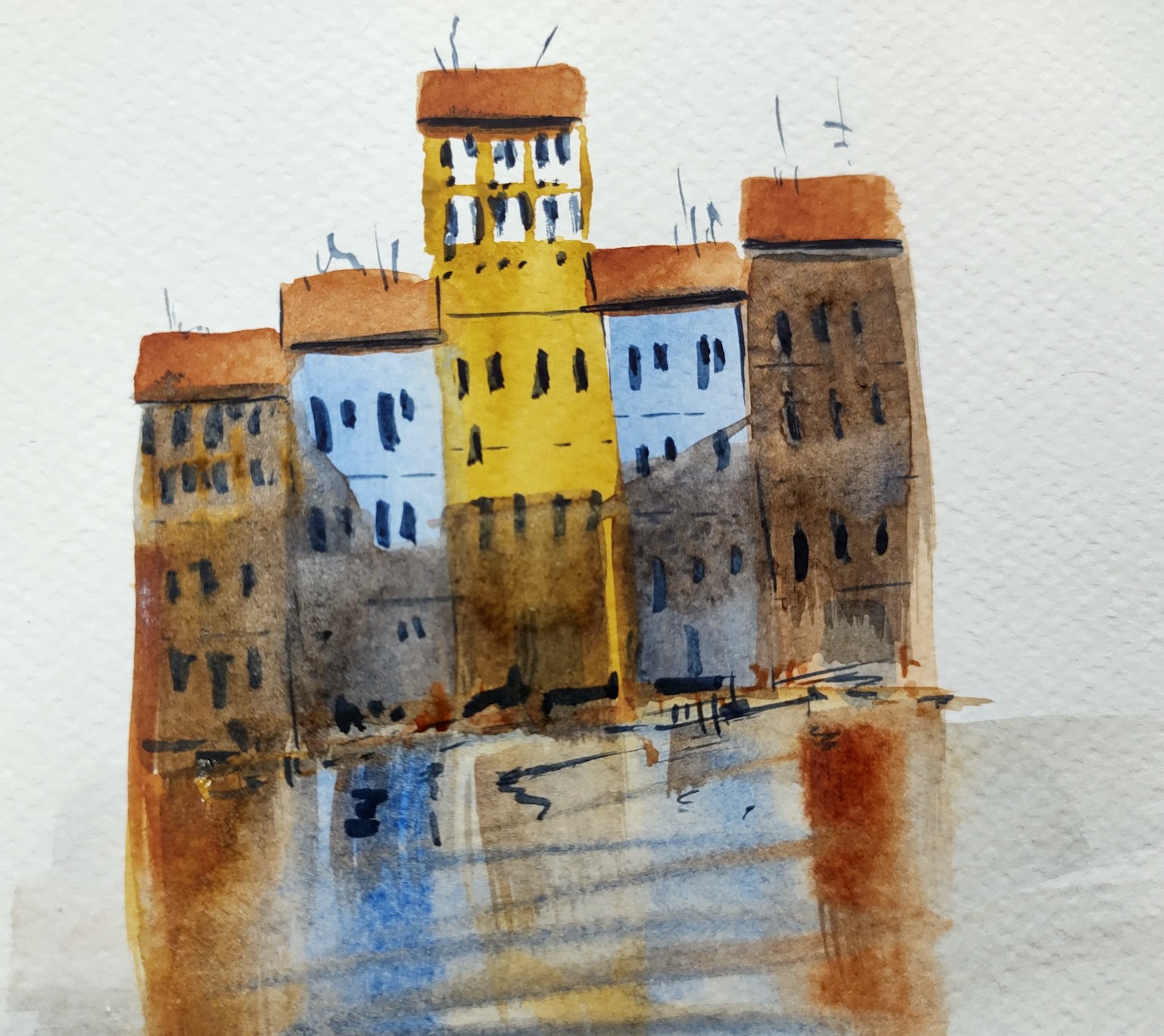 Loose watercolour - A class with Nadine Dudek - image 5 - student project