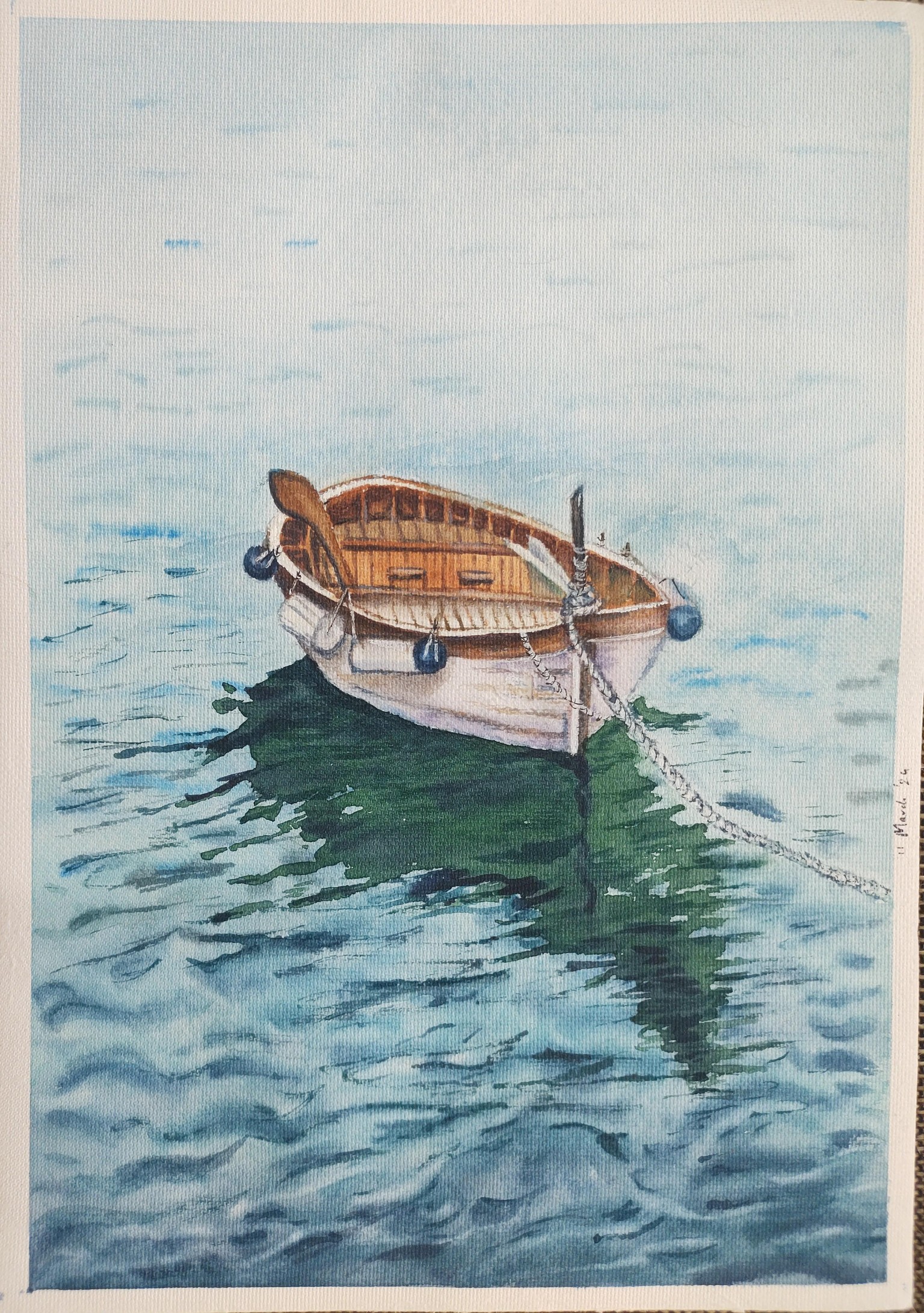 Watercolor seascapes class by Zuleyha - image 2 - student project