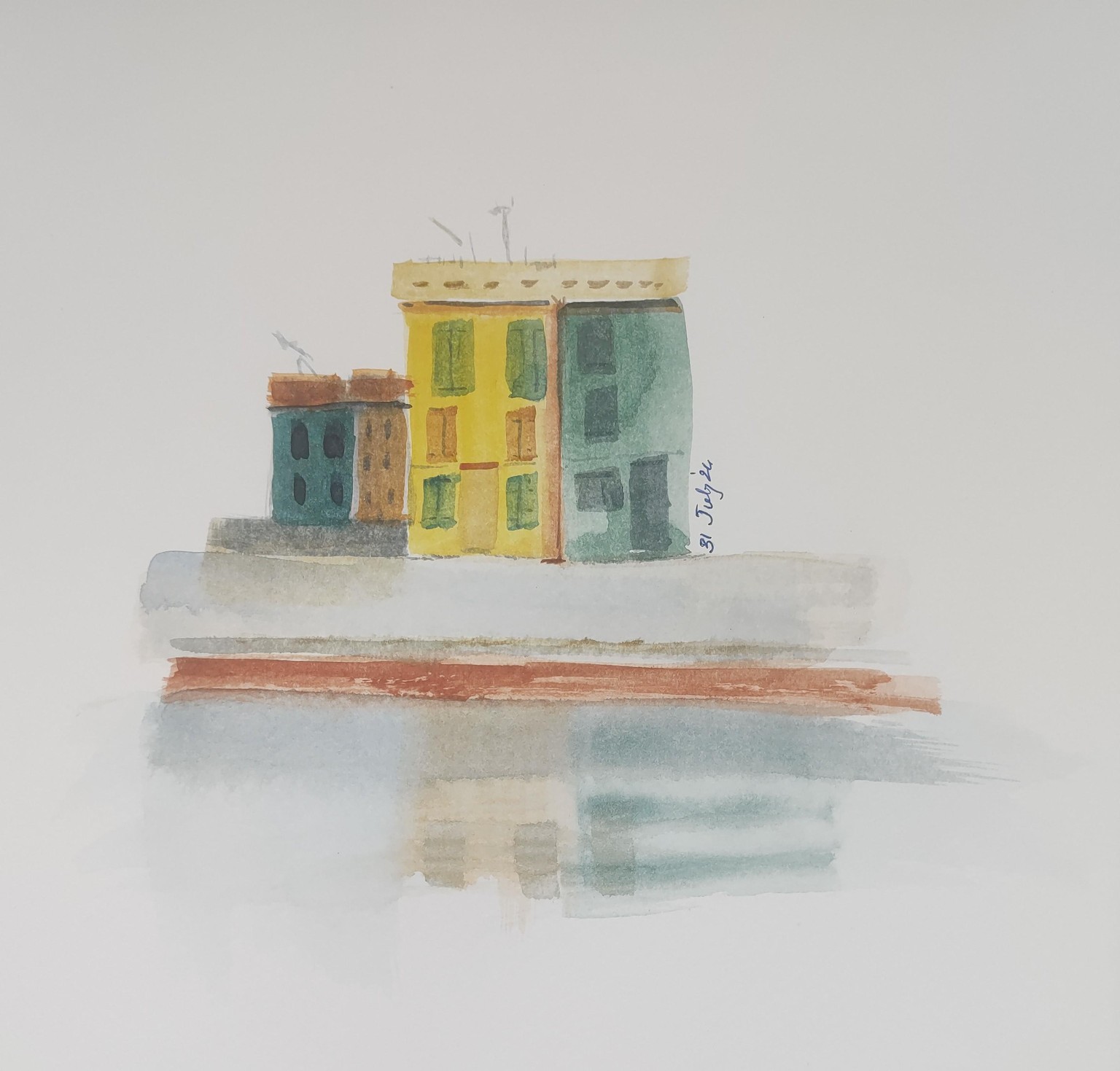 Loose watercolour - A class with Nadine Dudek - image 4 - student project