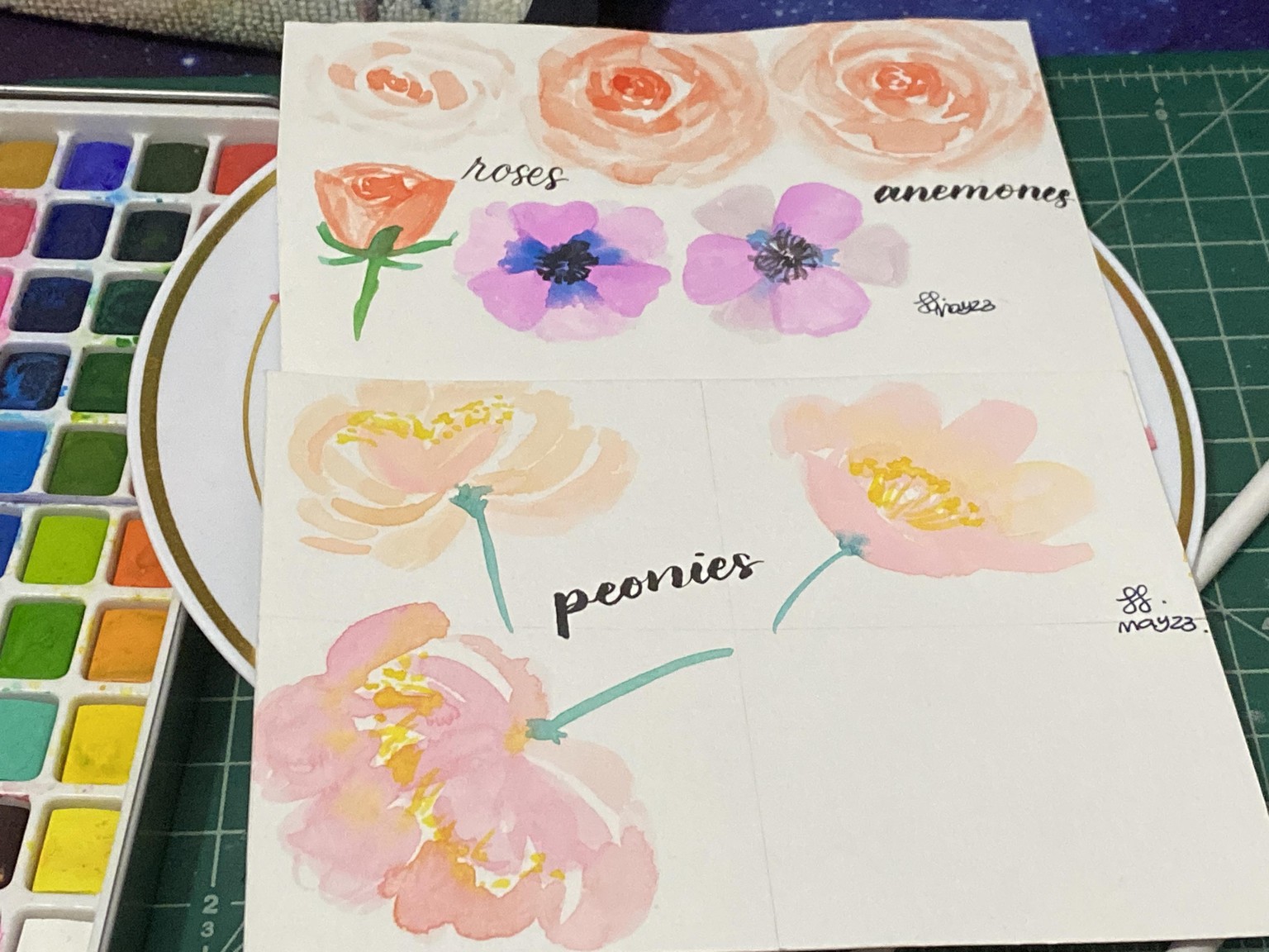 Flowers practice - image 1 - student project
