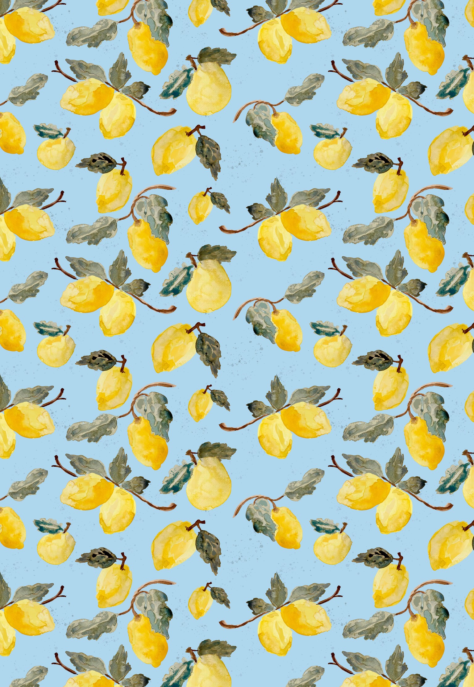Lemons on Blue - image 1 - student project