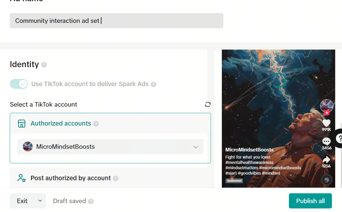 Tik Tok Ads Certification Submission - image 4 - student project