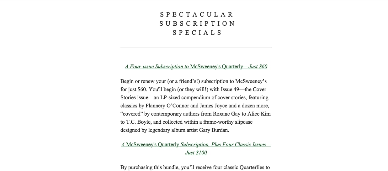 A Brand Newsletter That Feels Like a Bookstore - image 6 - student project
