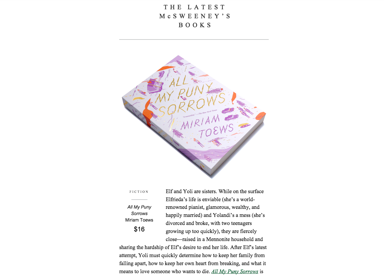 A Brand Newsletter That Feels Like a Bookstore - image 3 - student project