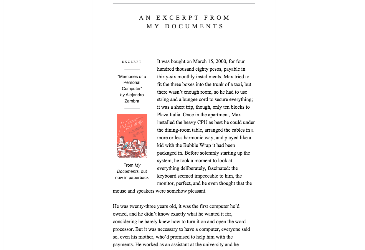 A Brand Newsletter That Feels Like a Bookstore - image 5 - student project