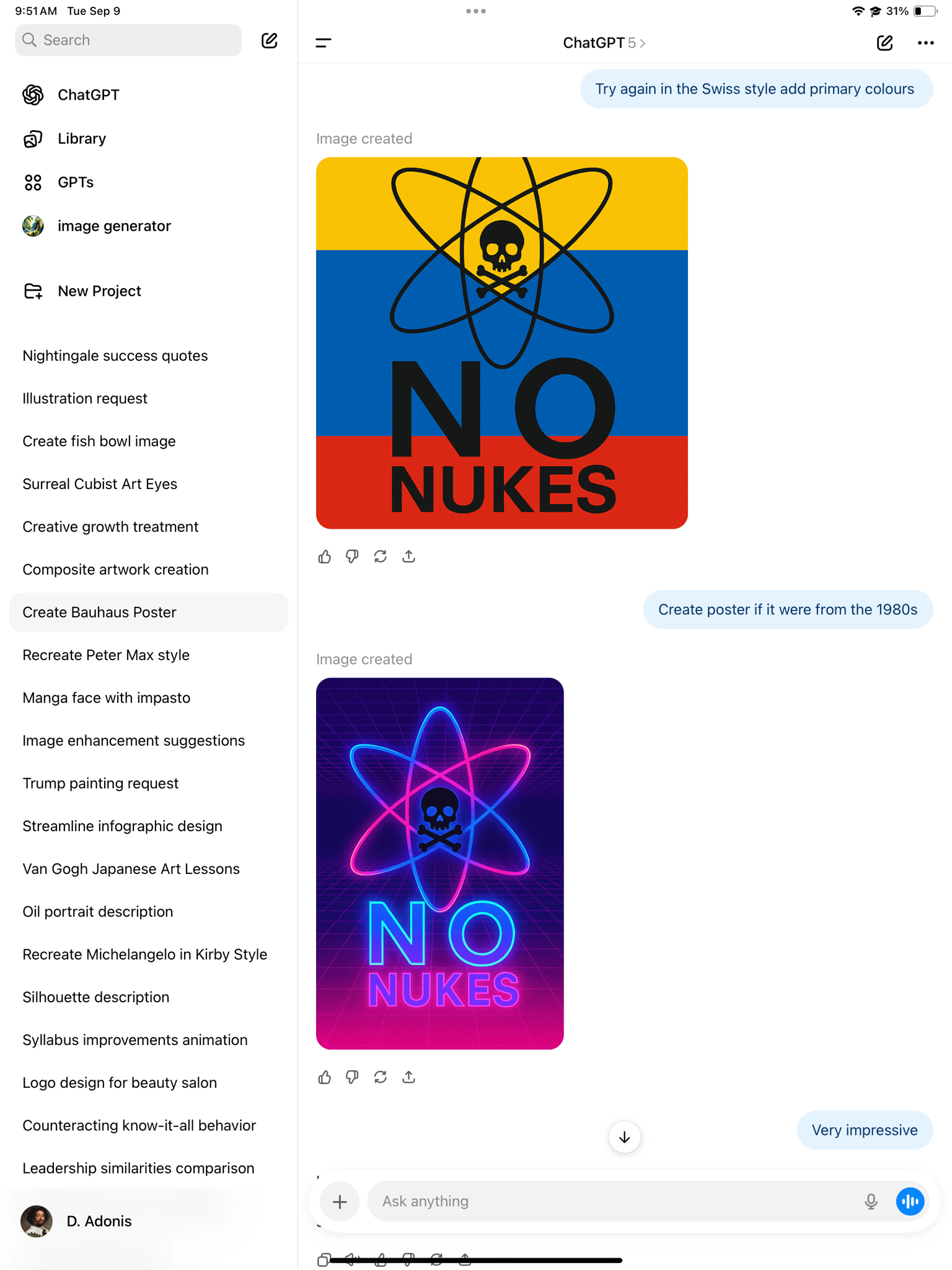 No Nukes - image 3 - student project