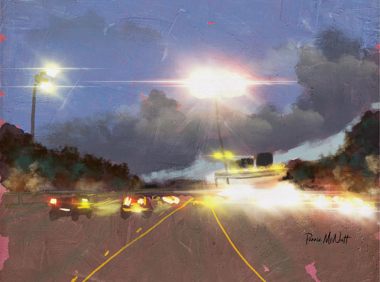 Cityscape at Night - image 1 - student project