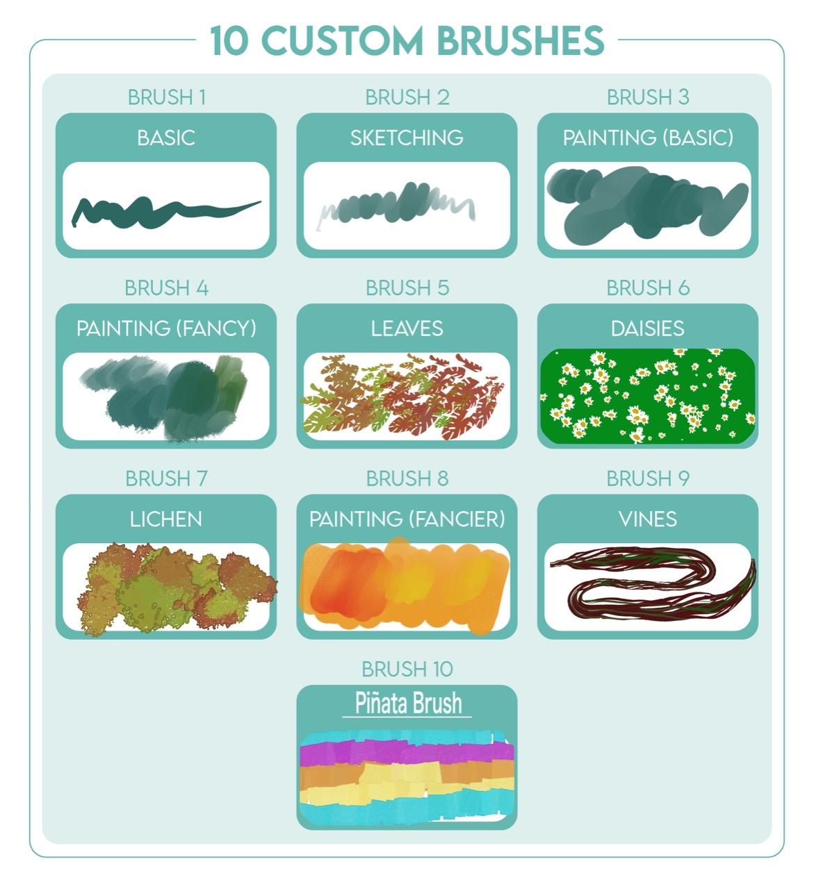 My CSP brushes - image 1 - student project