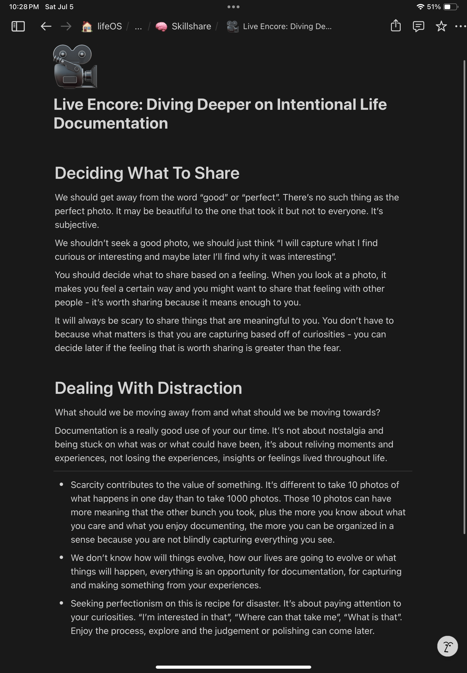 My biggest lessons on Intentional Documentation - image 1 - student project