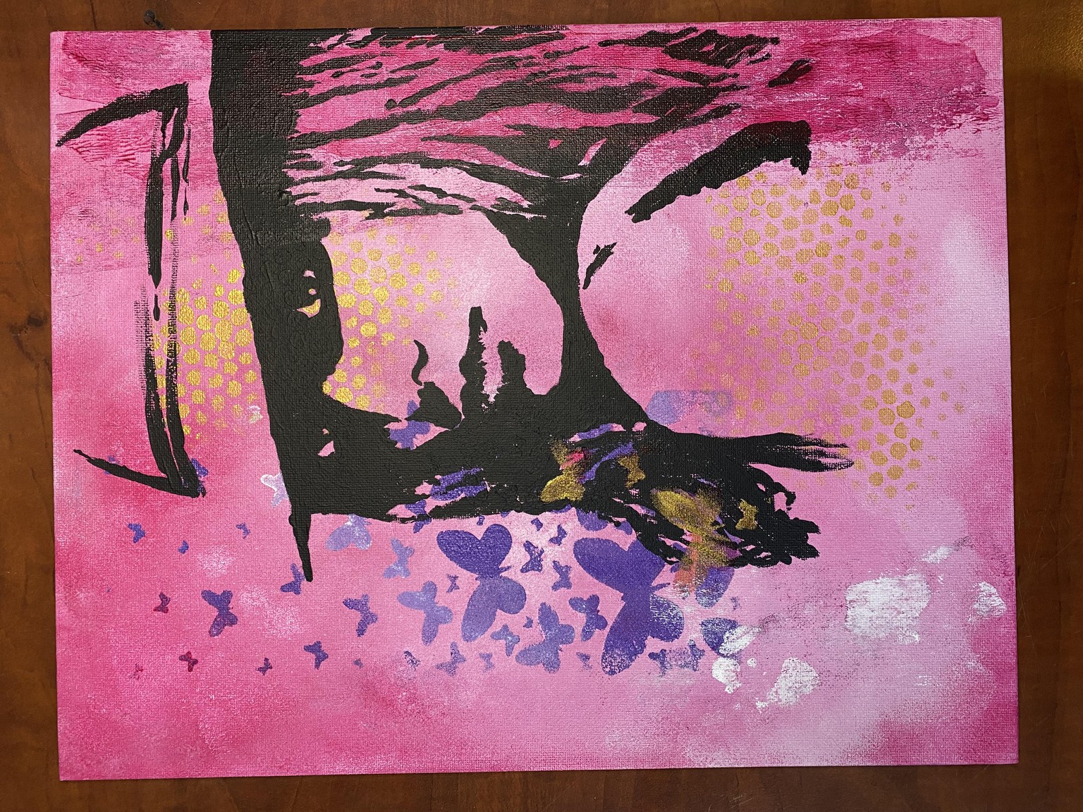 Acrylic Britney - image 1 - student project