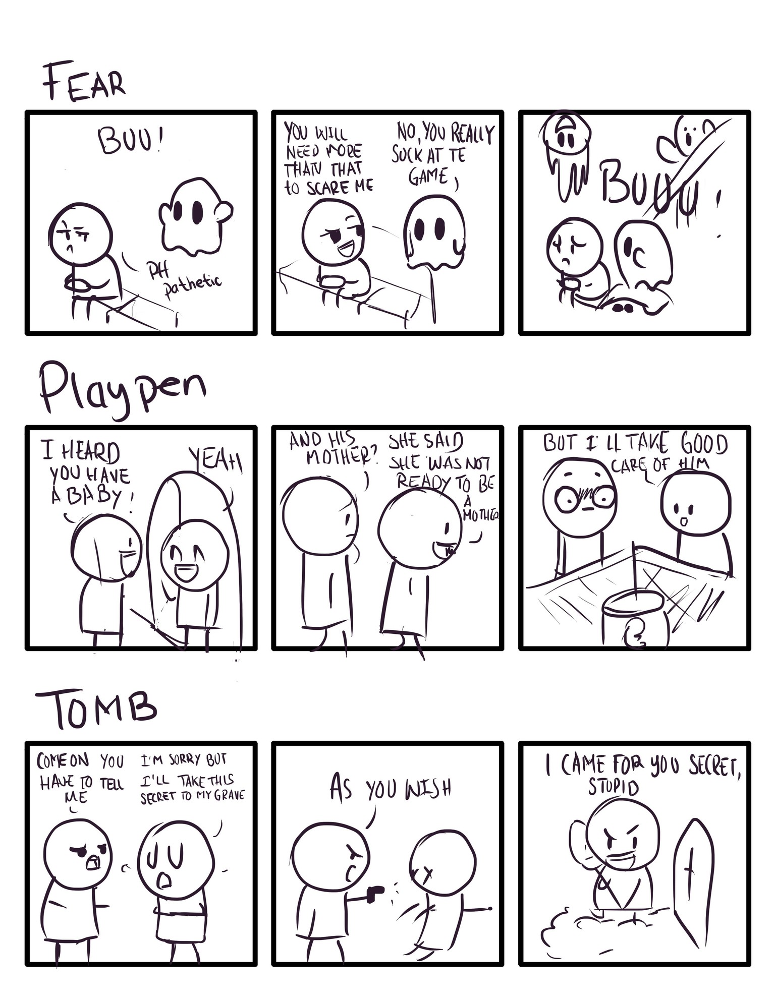 Attempts to improvise comic - image 1 - student project
