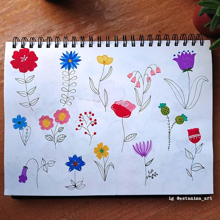 My flower meadow - image 2 - student project