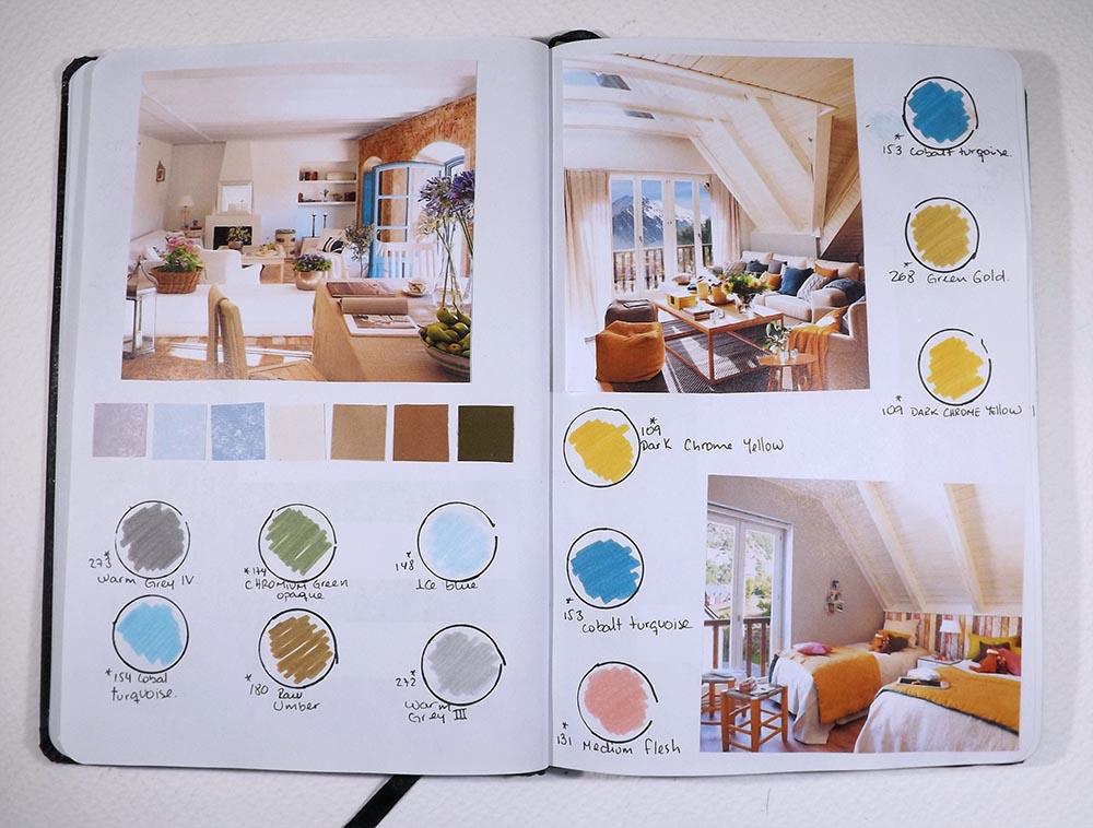 My new swatches sketchbook  - image 3 - student project