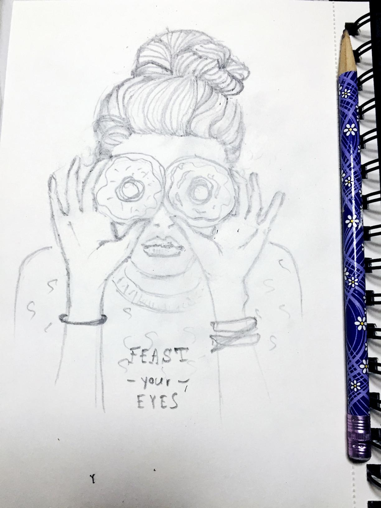 My November 30-Day Sketch-A-Day Challenge - image 7 - student project