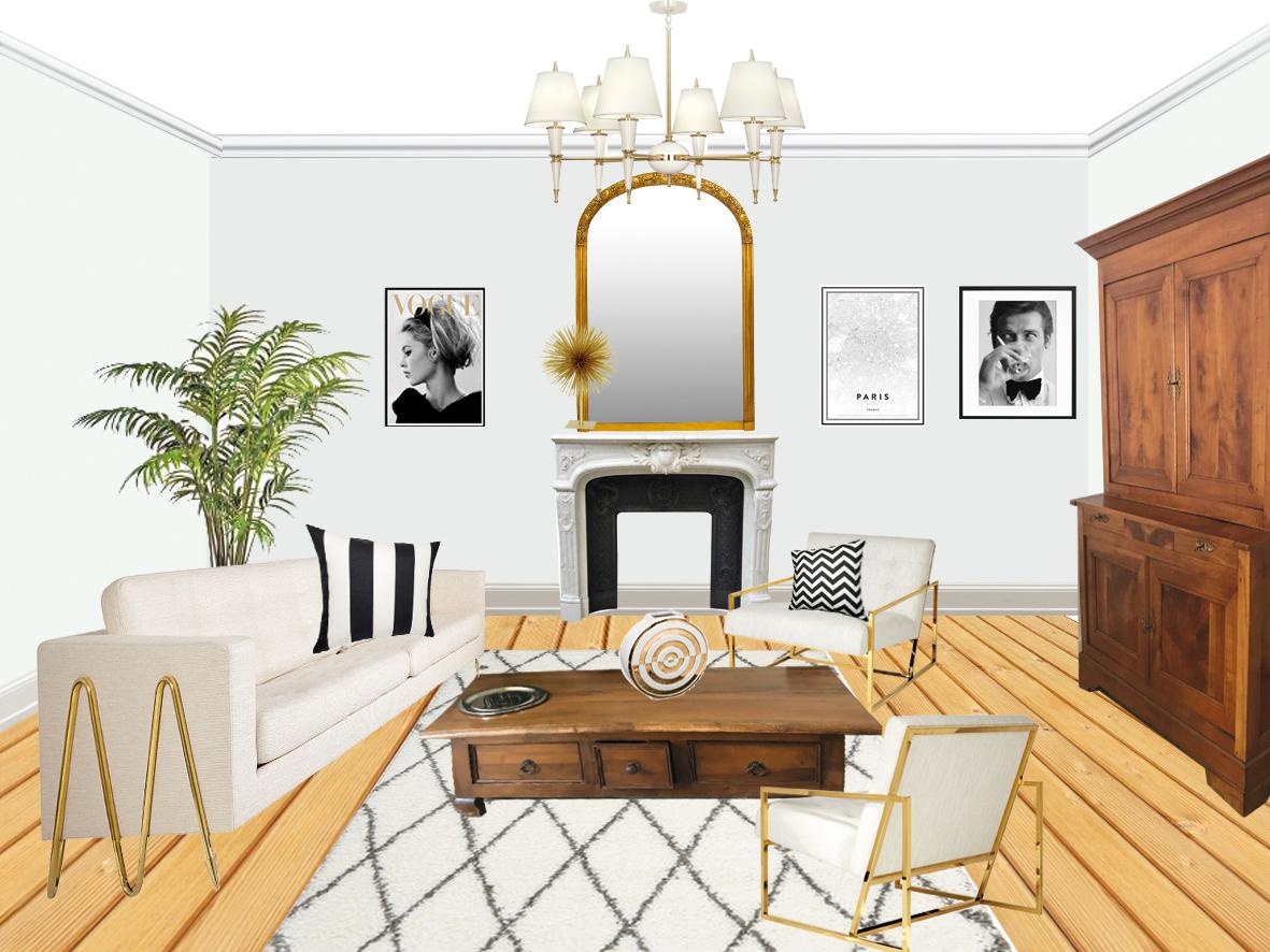 Living Room Visualisation - image 1 - student project