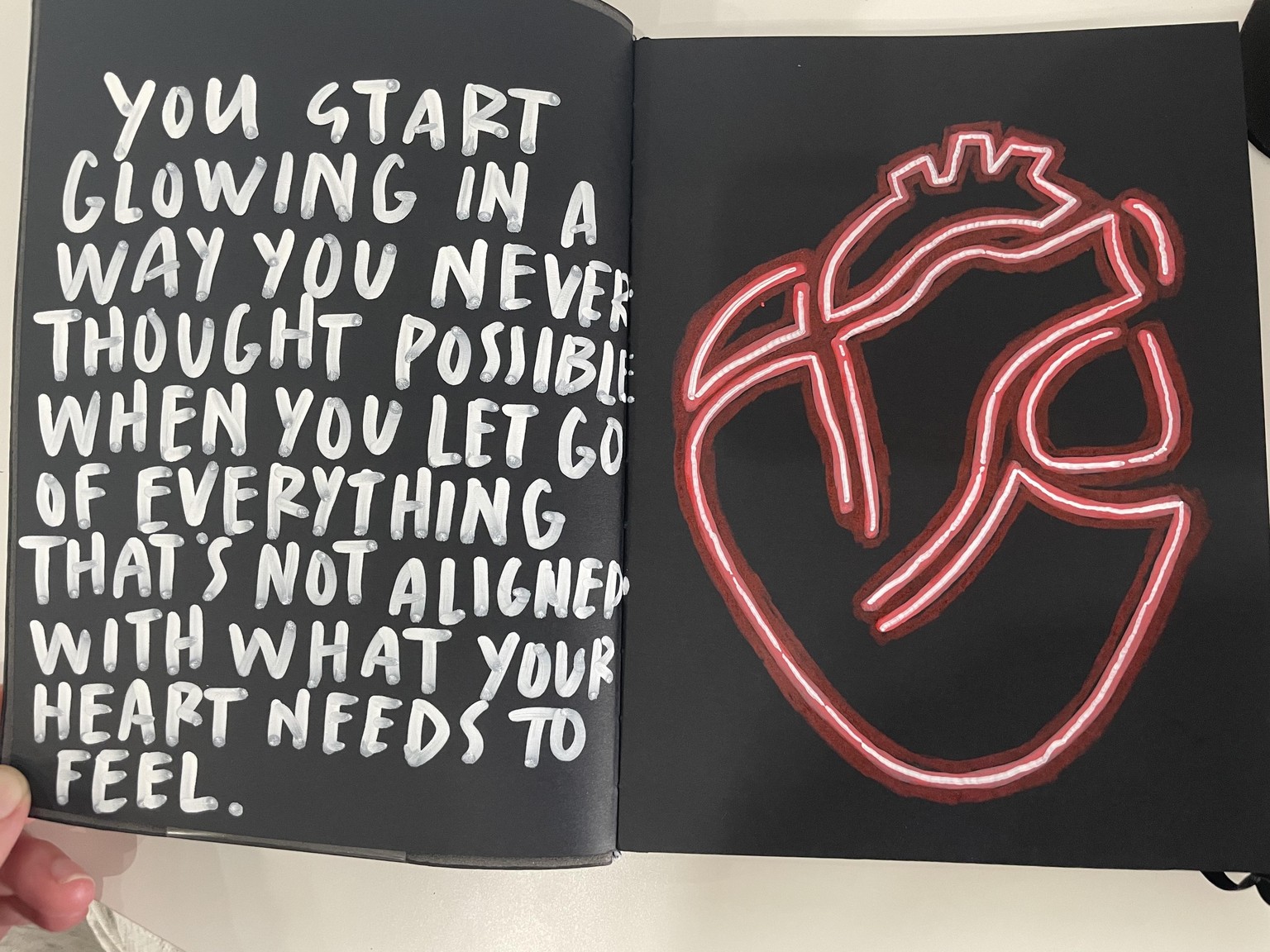 Resilience & Glowing Heart - image 2 - student project