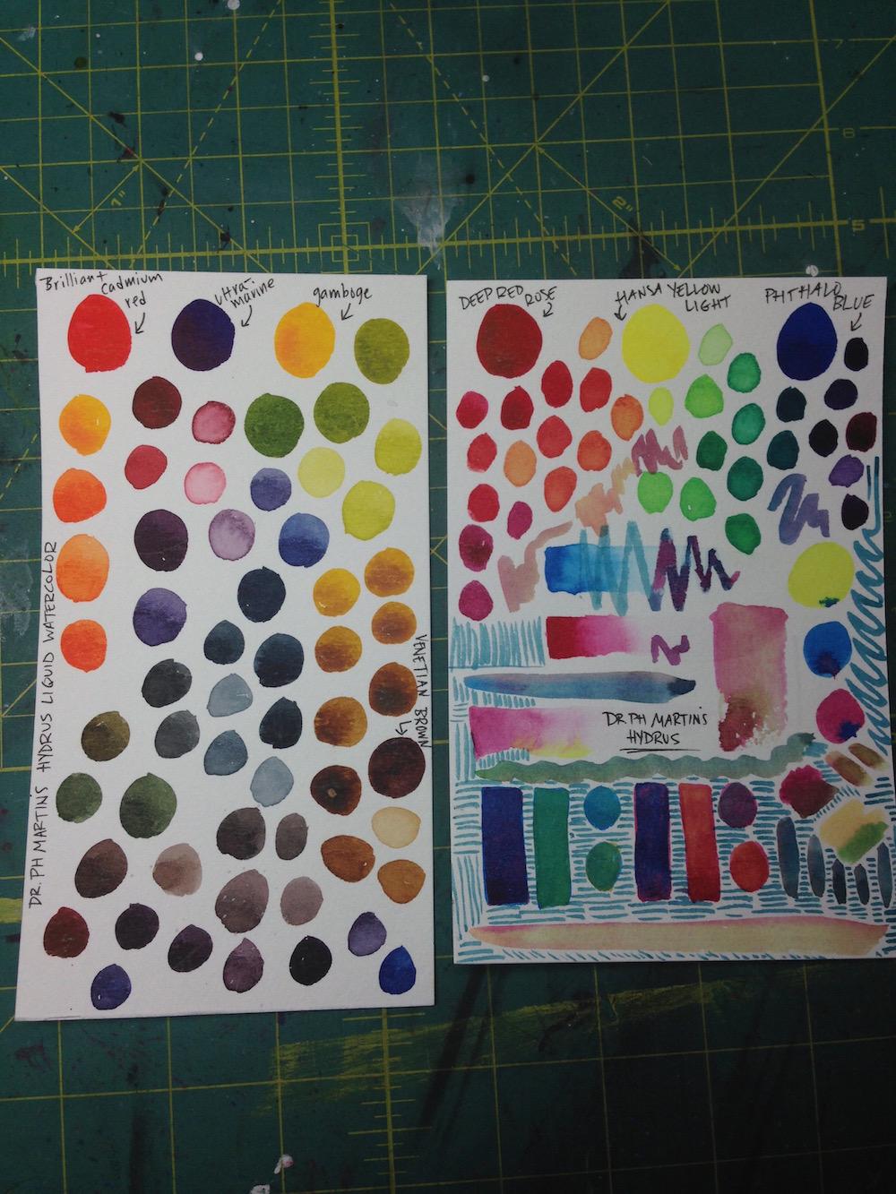 Mixing Watercolors - image 2 - student project