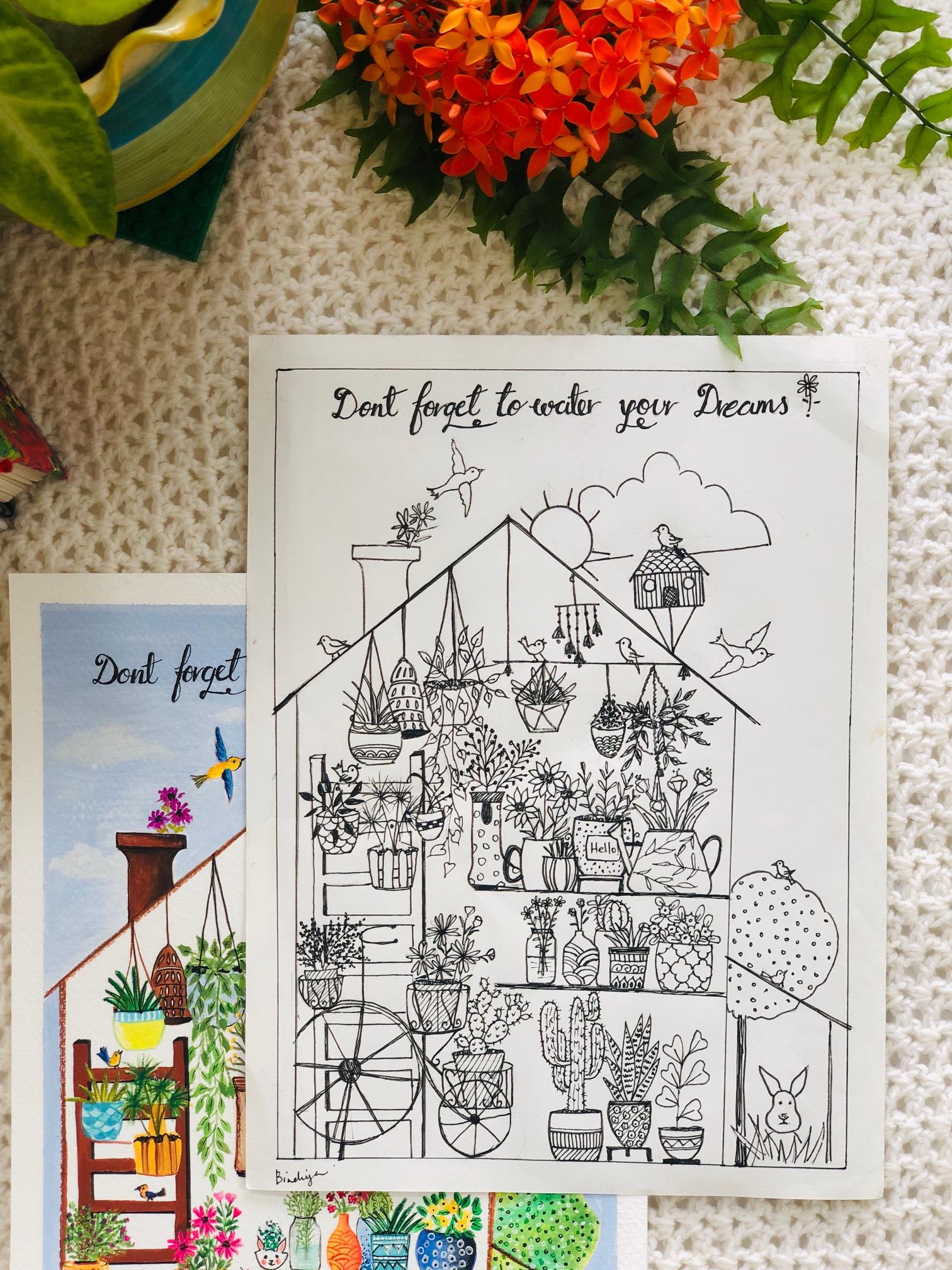 Don't forget to water your dreams! - image 2 - student project