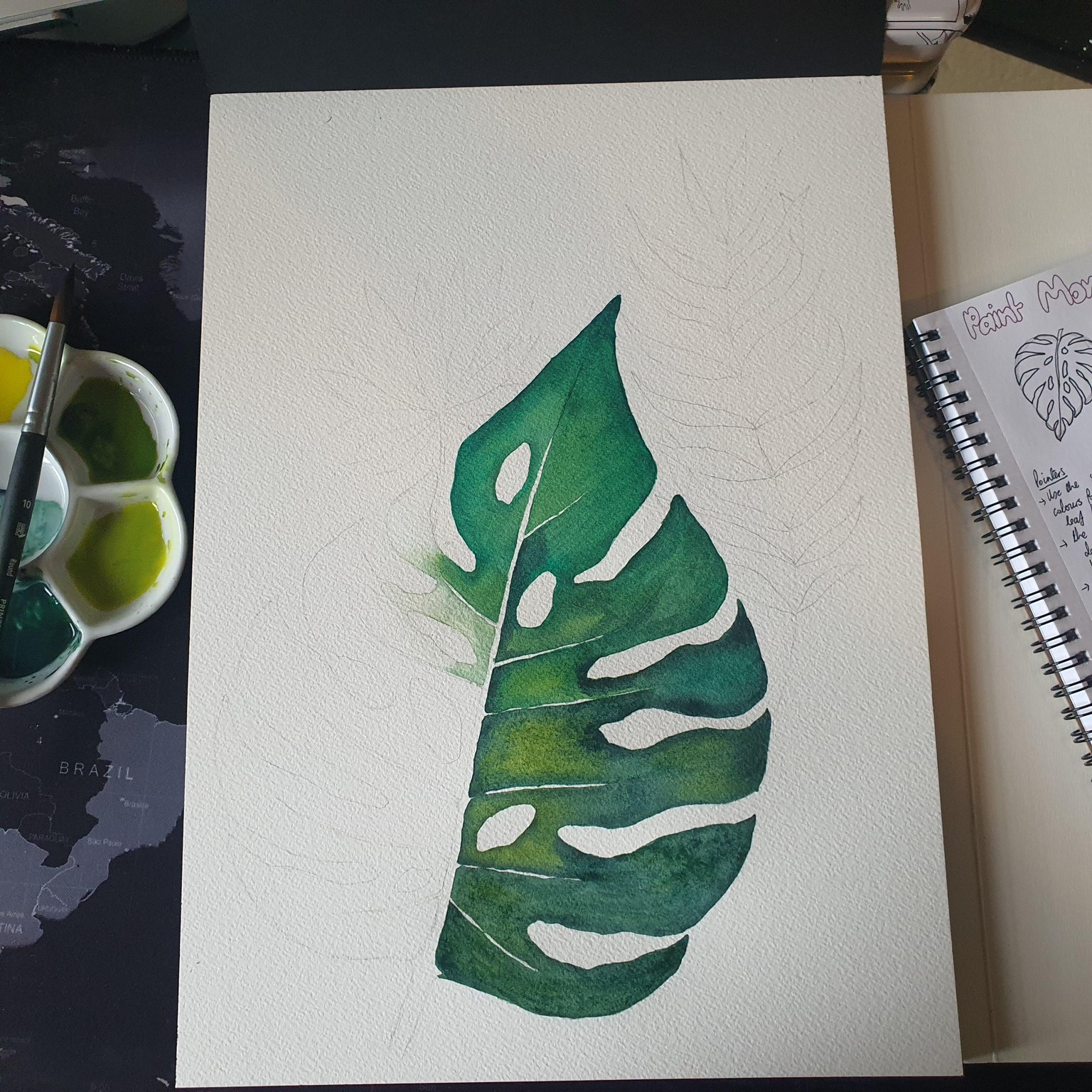 Monstera leaf - image 1 - student project