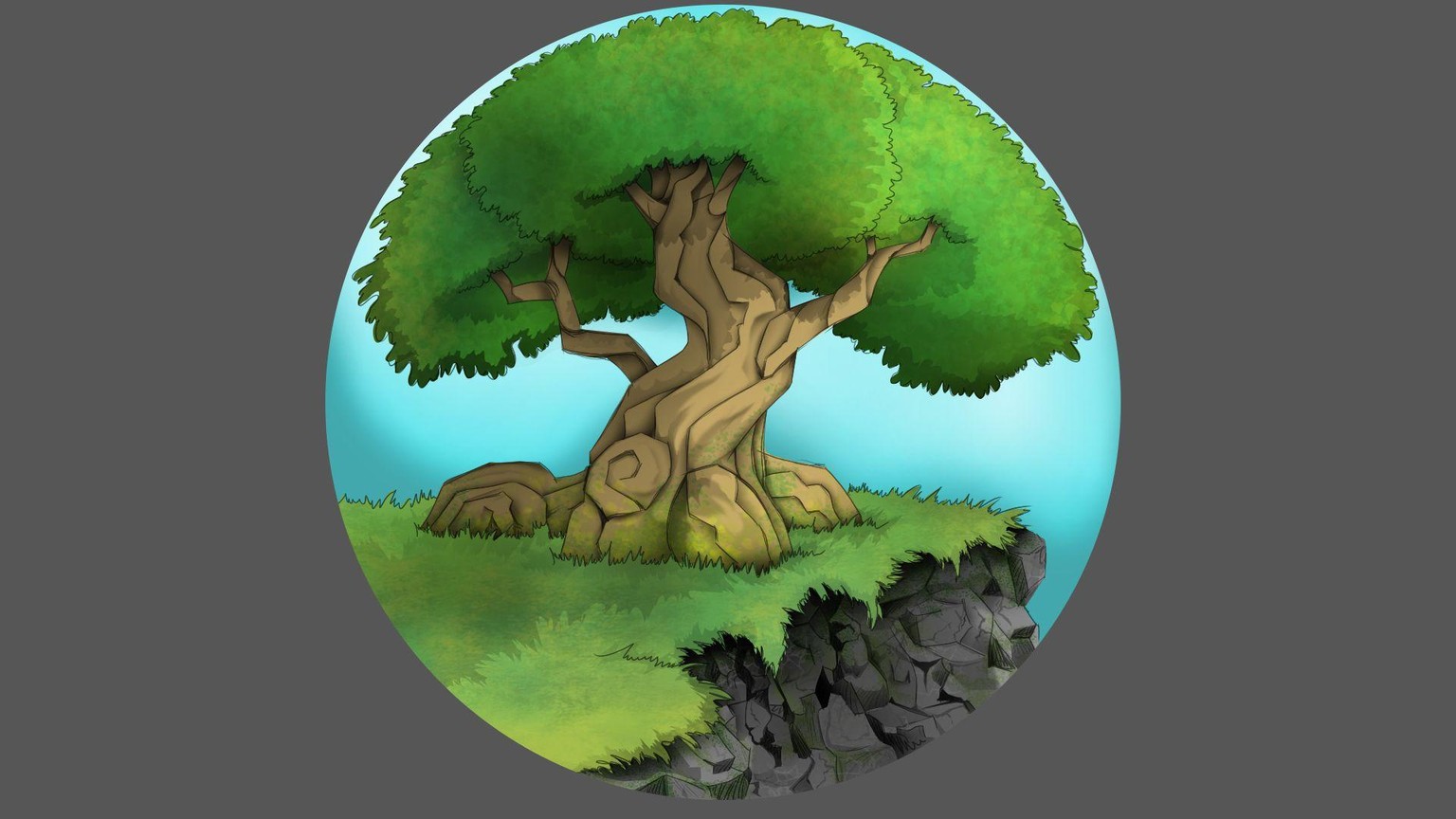 First digital painting ever - image 1 - student project