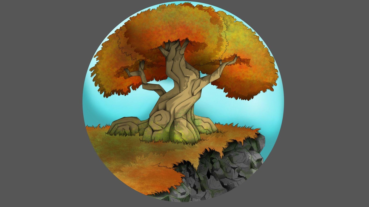 First digital painting ever - image 3 - student project