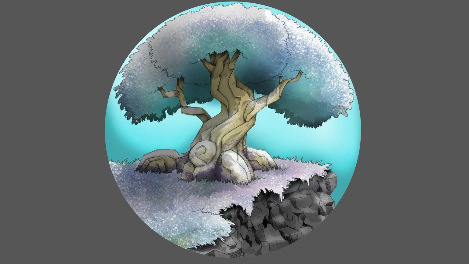 First digital painting ever - image 2 - student project