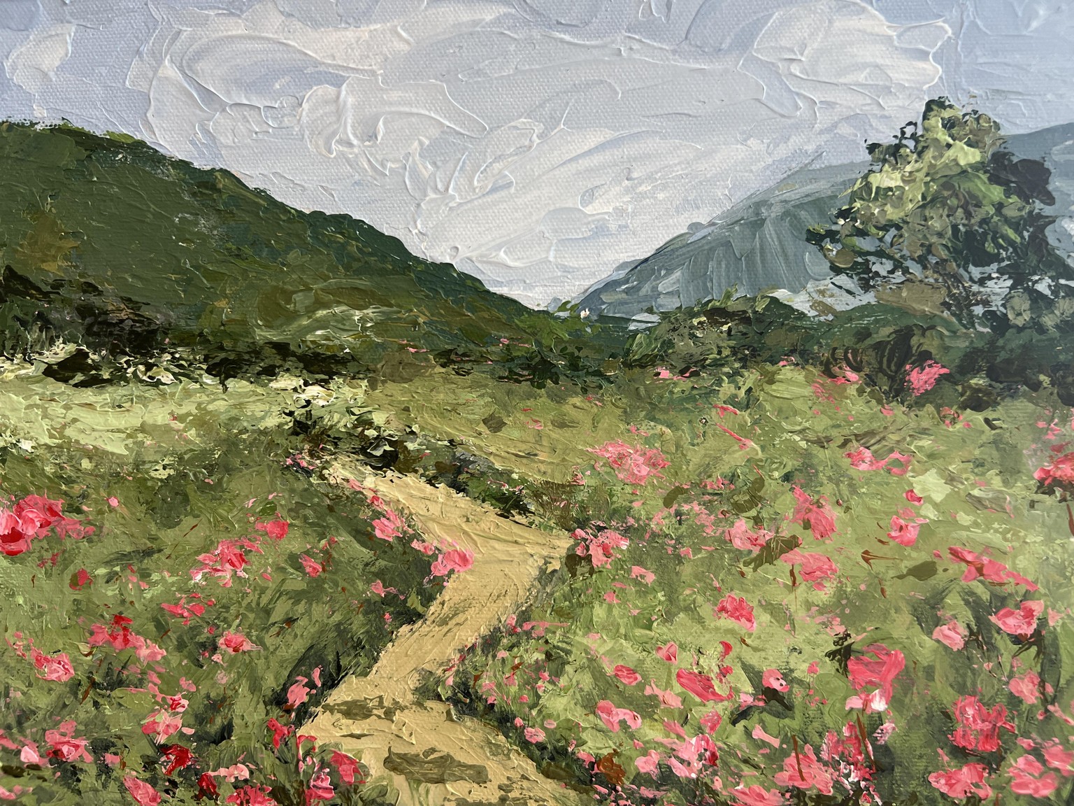 Palette Knife Landscape - image 1 - student project