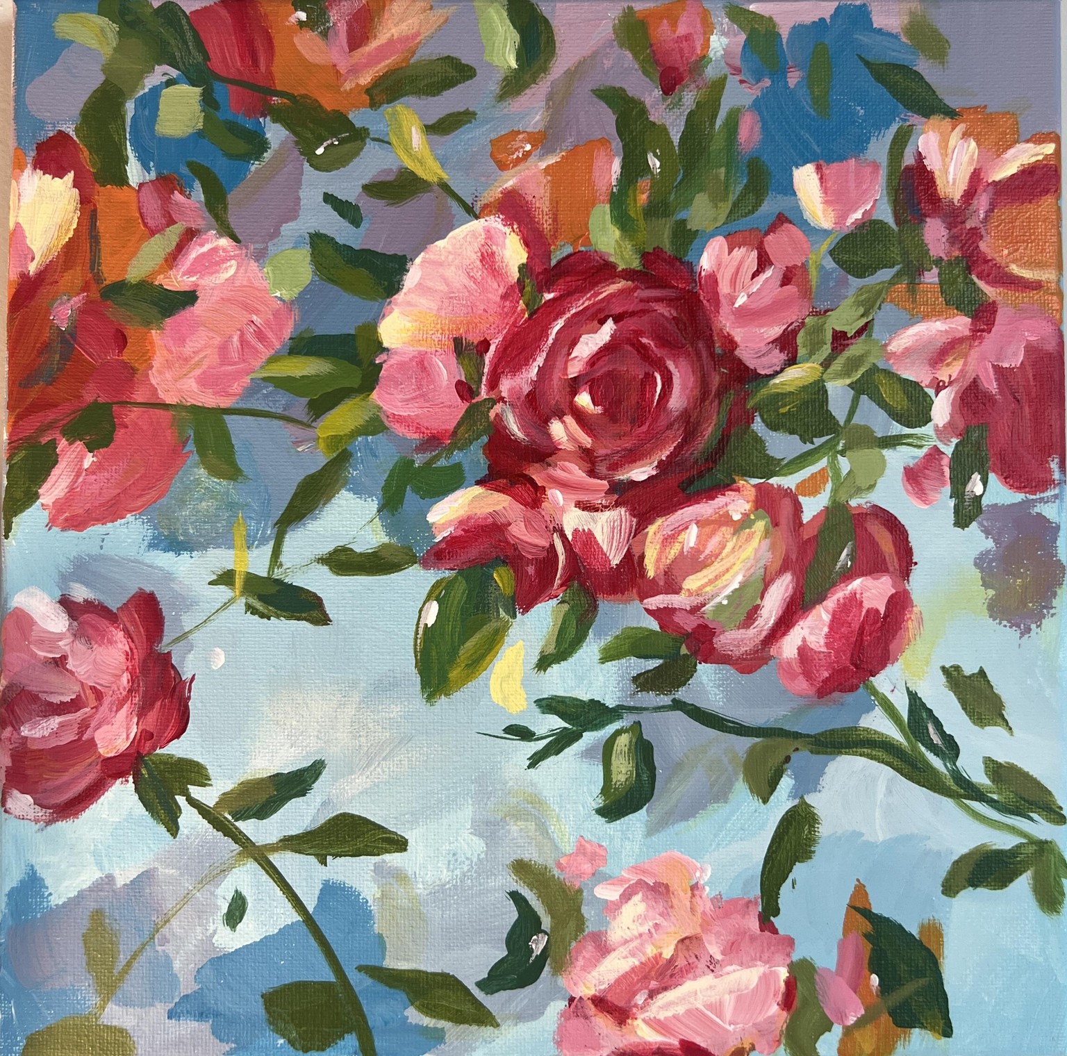 Abstract Florals - image 1 - student project
