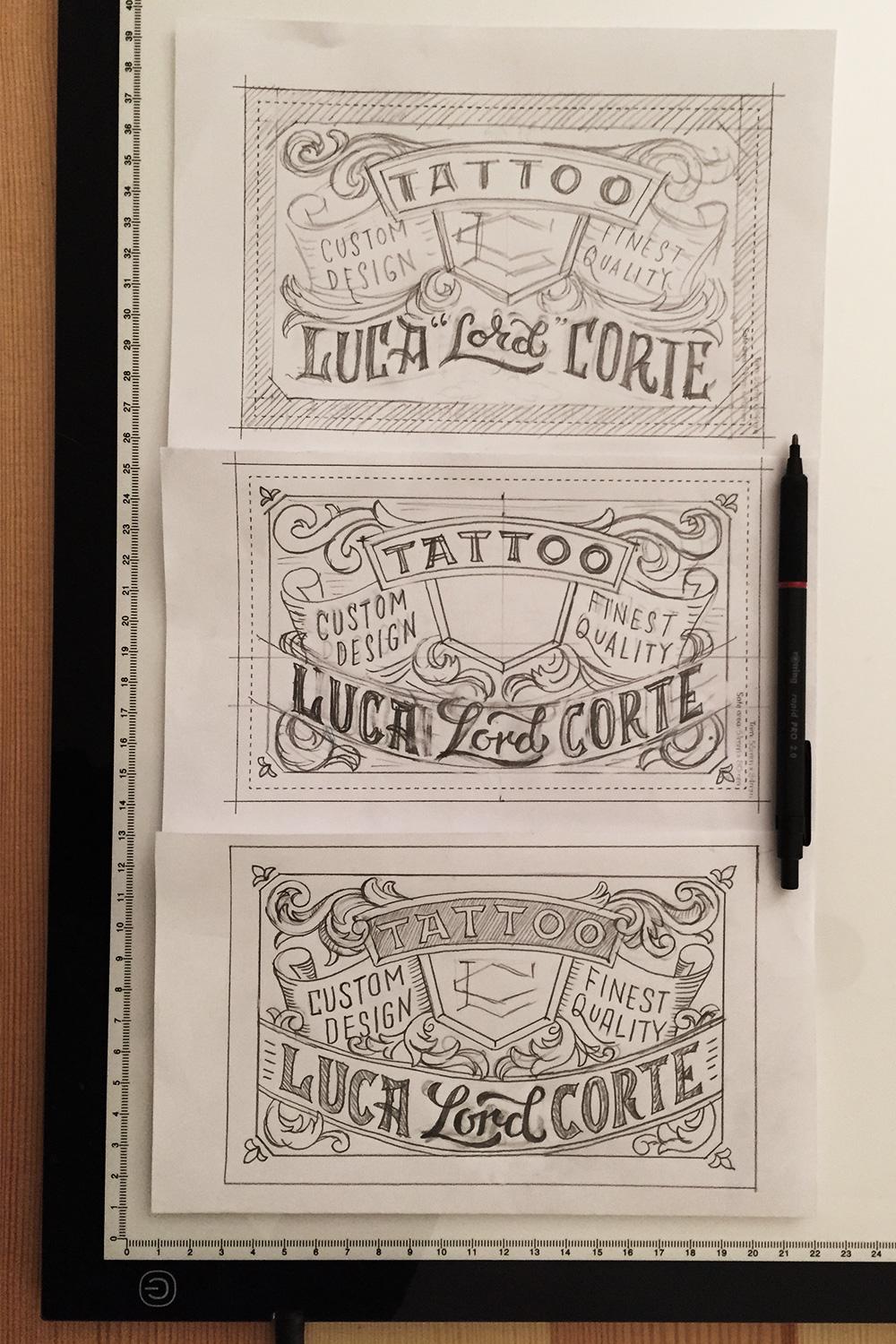 Tattoo Business Card - image 5 - student project