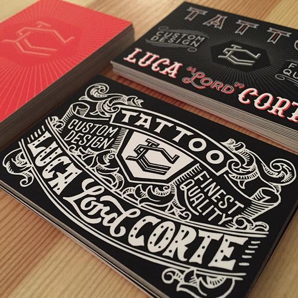 Tattoo Business Card - image 11 - student project