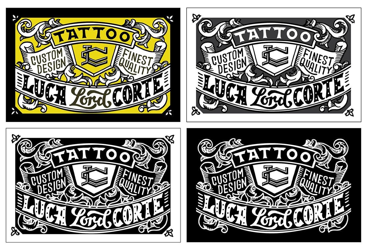 Tattoo Business Card - image 8 - student project