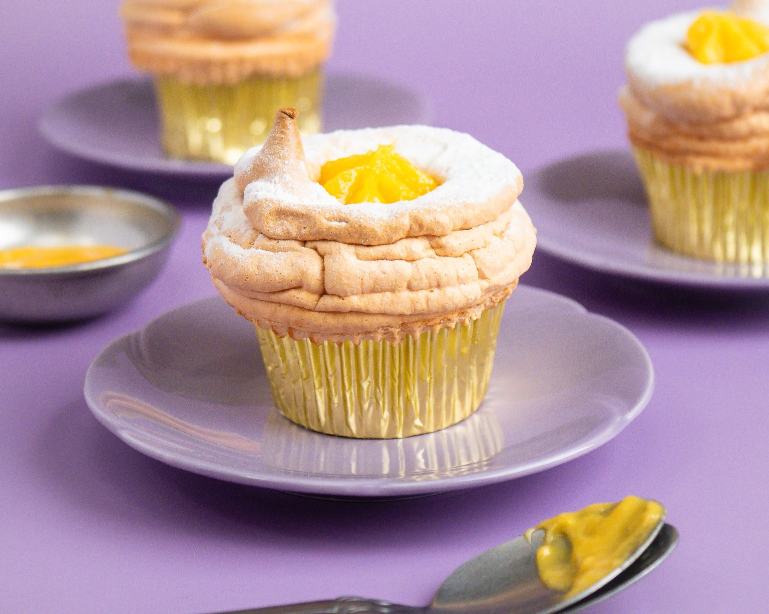 Fun and Colorful Brazo de Mercedes Cupcakes - image 3 - student project